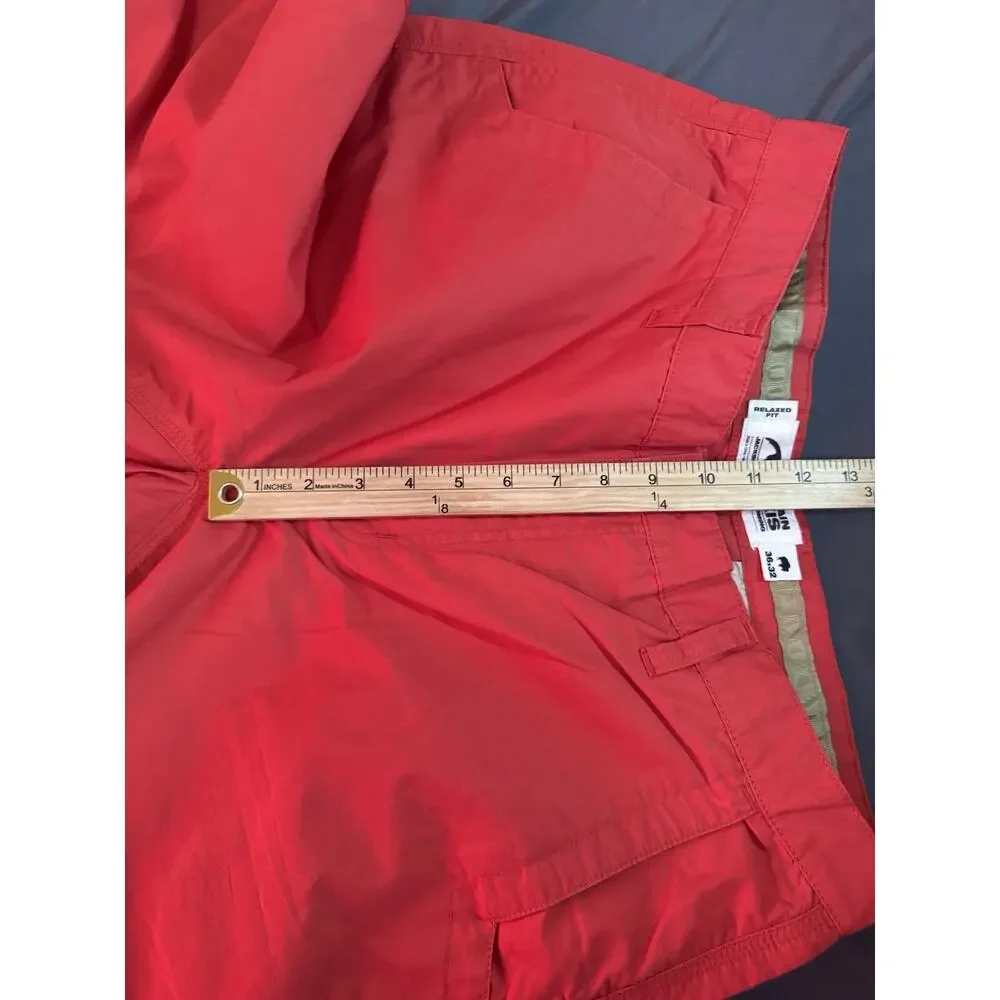 Mountain Khakis Men’s‎ 36x32 Orange Outdoor Pants Relaxed Fit Casual